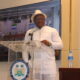Deputy Minister of Information and Civic Education, Bockarie Abdel Aziz Bawoh delivering his presentation